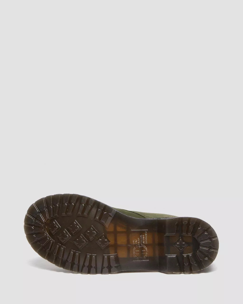 DR. MARTENS - Bottines 1460 SERENA - Cuir - Olive