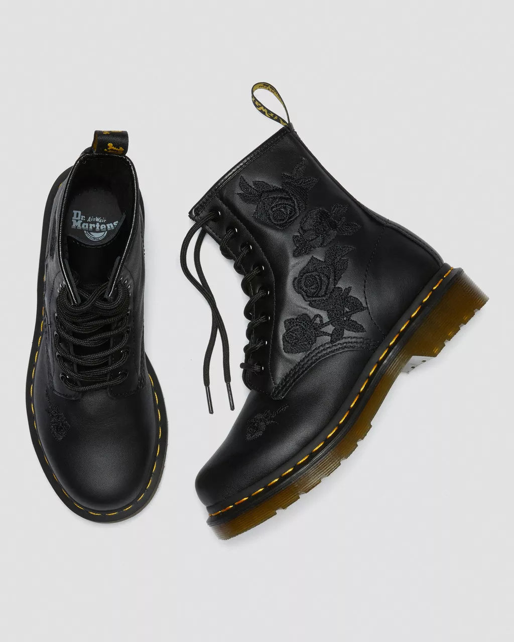 DR. MARTENS - Bottines 1460 VONDA - Noir mono