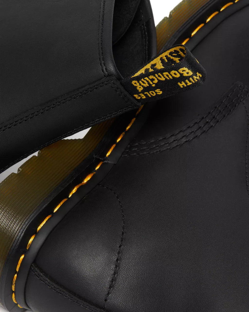 DR. MARTENS - Bottines 1460 GREASY - Noir