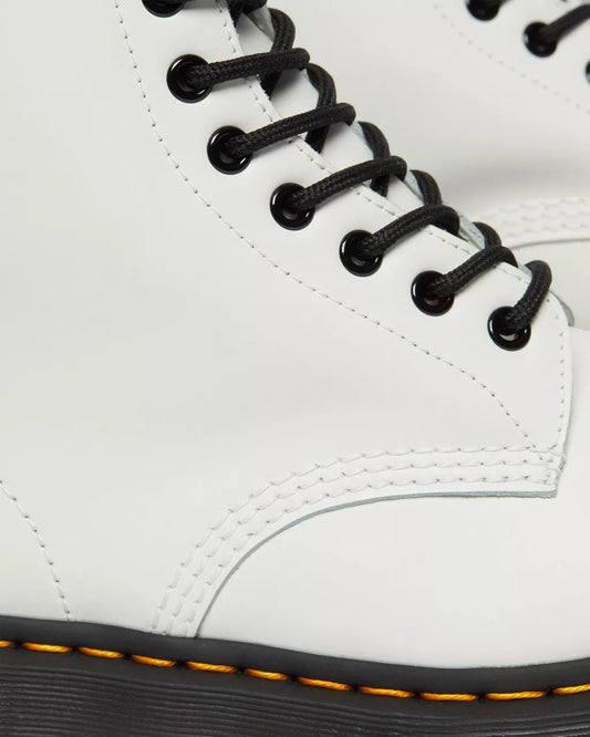 DR. MARTENS - Bottines 1460 Z BSM - Cuir smooth - Blanc