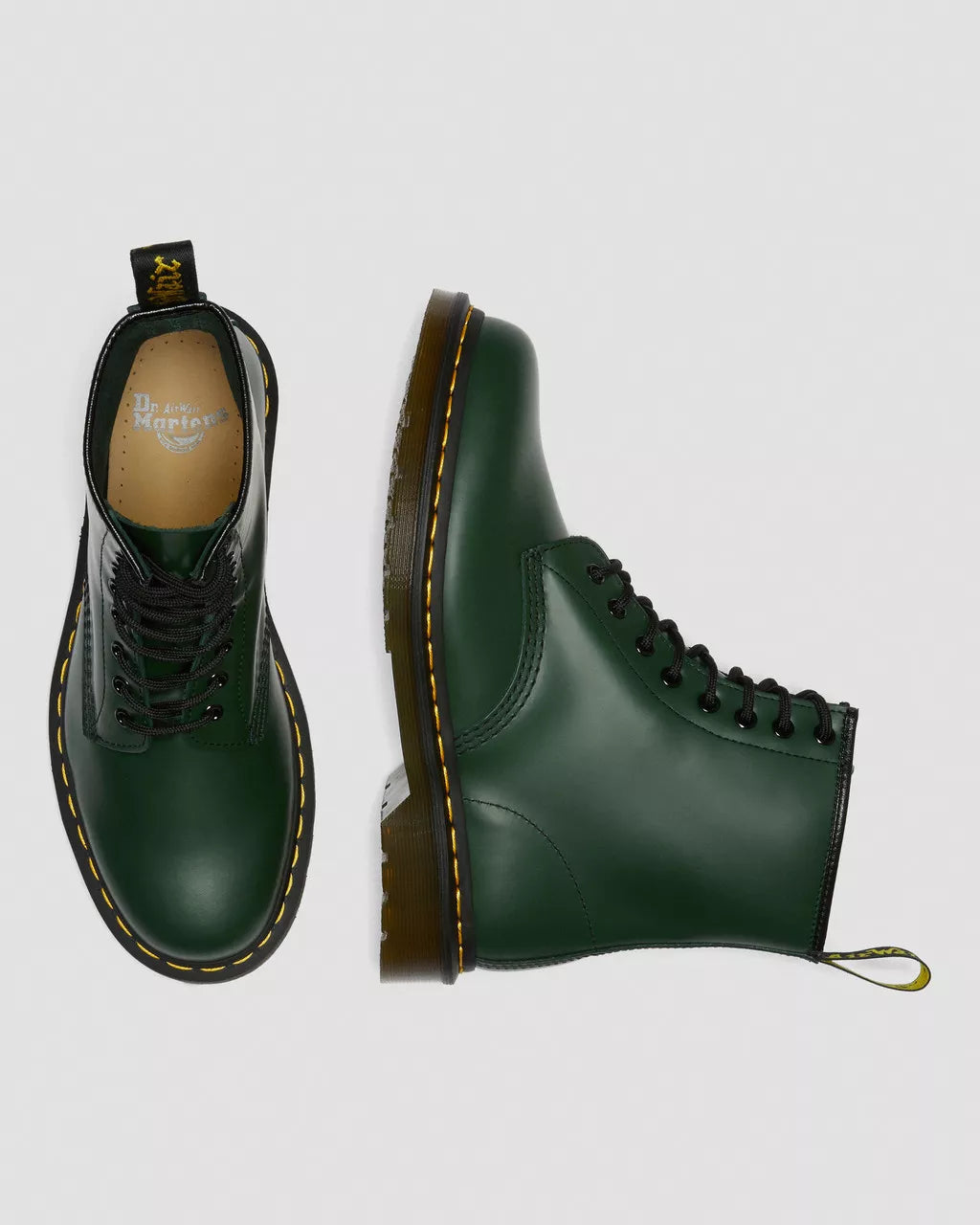 DR. MARTENS - Bottines 1460 Z BSM - Cuir smooth - Vert
