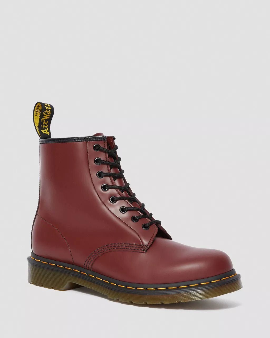 DR. MARTENS - Bottines 1460Z - Cuir smooth - Rouge cerise