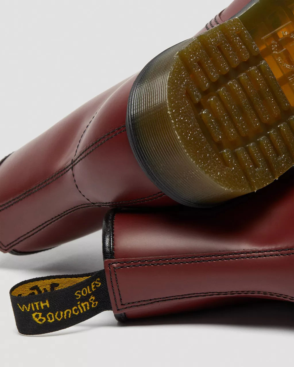 DR. MARTENS - Bottines 1460Z - Cuir smooth - Rouge cerise