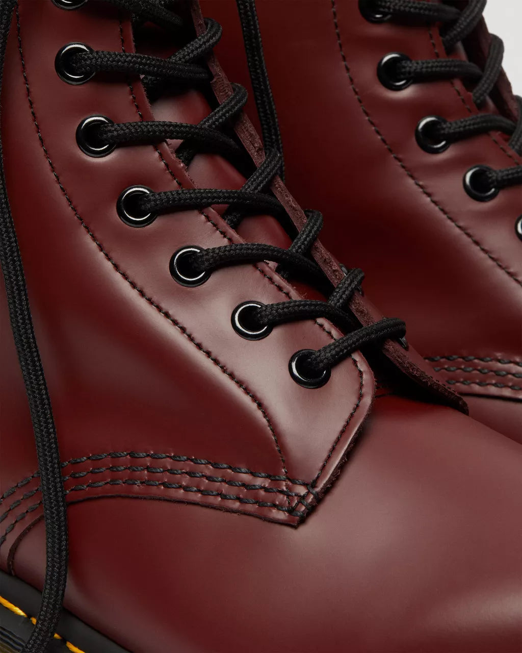 DR. MARTENS - Bottines 1460Z - Cuir smooth - Rouge cerise