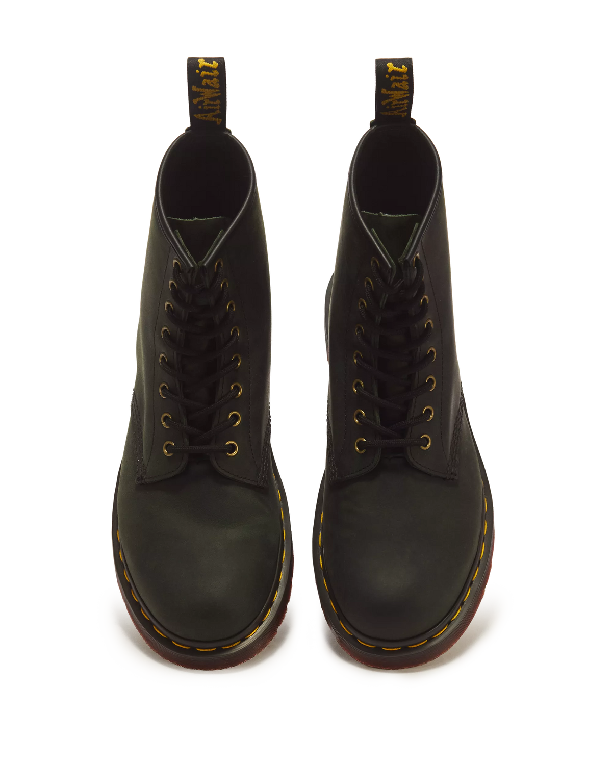 DR. MARTENS - Bottines 1460 - Crazy Horse - Green