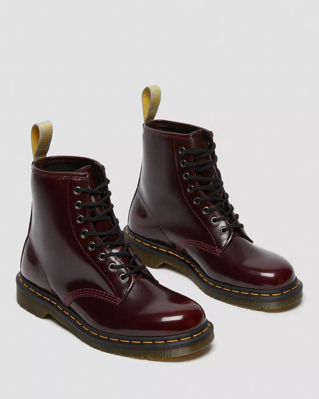 DR. MARTENS - Bottines 1460 Z VEGAN - Rouge cerise