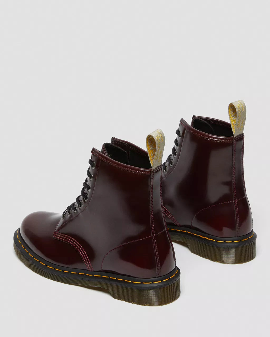 DR. MARTENS - Bottines 1460 Z VEGAN - Rouge cerise