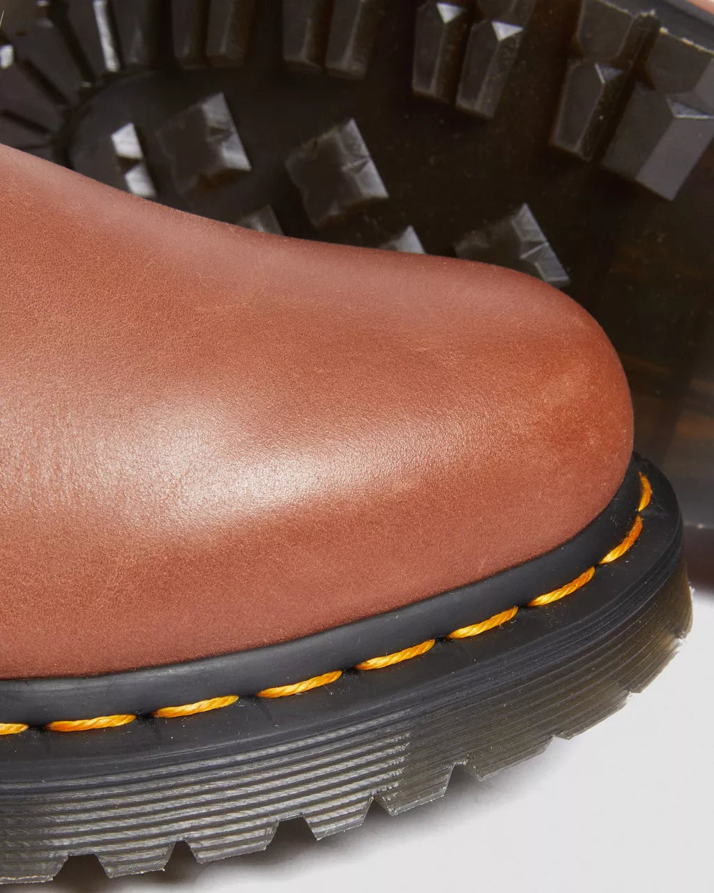 DR. MARTENS - Bottines 1460 SERENA - Cuir - Camel