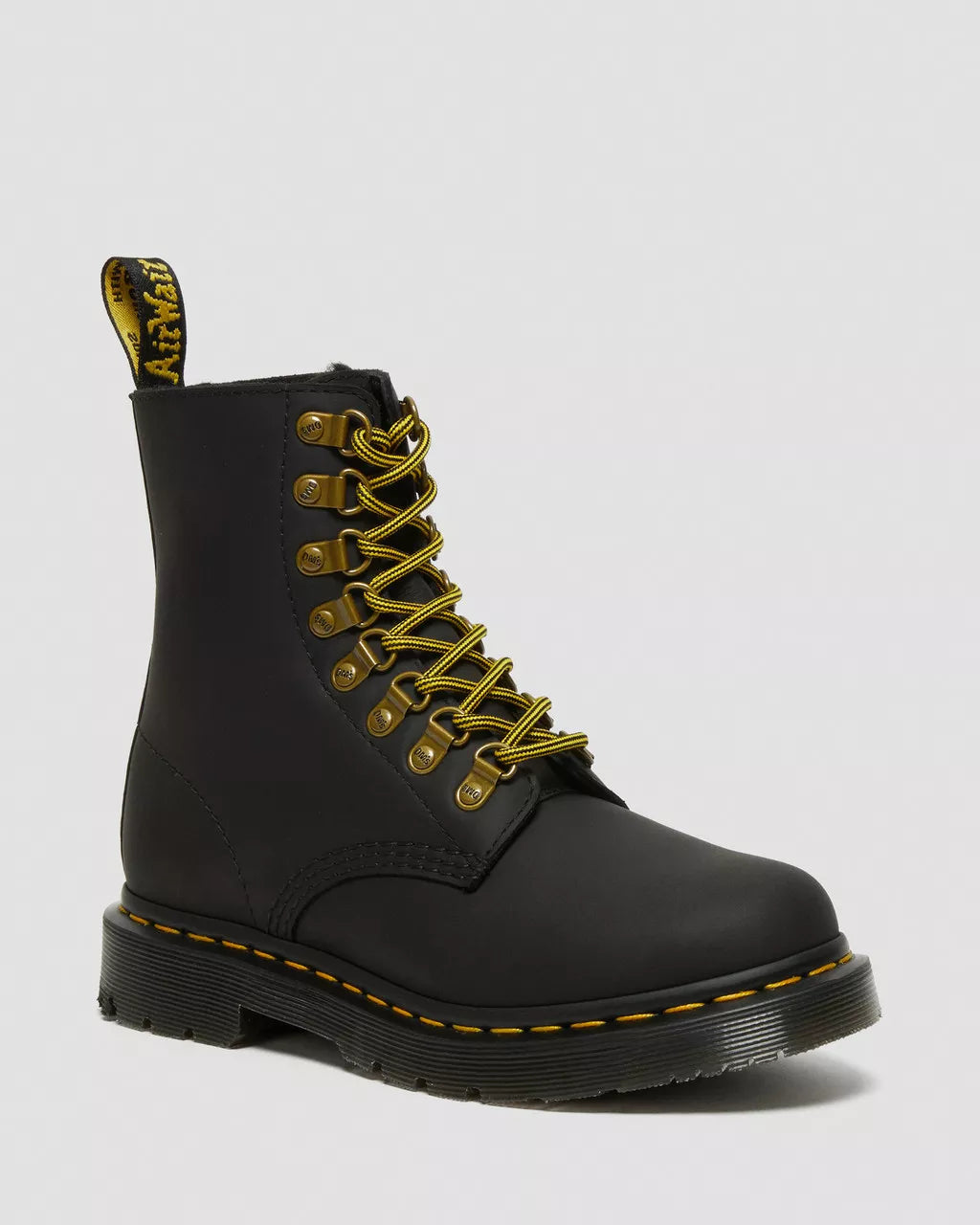 DR. MARTENS - Bottines 1460 COLLAR DM'S Wintergrip - Noir
