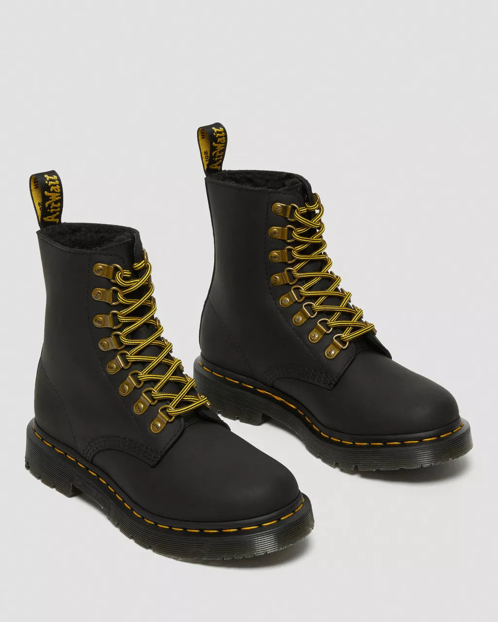 DR. MARTENS - Bottines 1460 COLLAR DM'S Wintergrip - Noir
