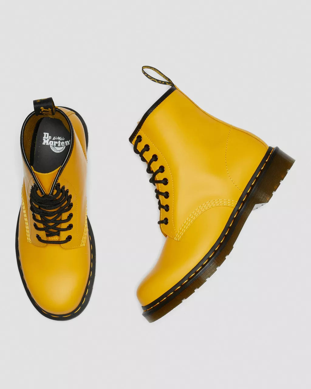 DR. MARTENS - Bottines 1460 Z BSM - Cuir smooth - Jaune