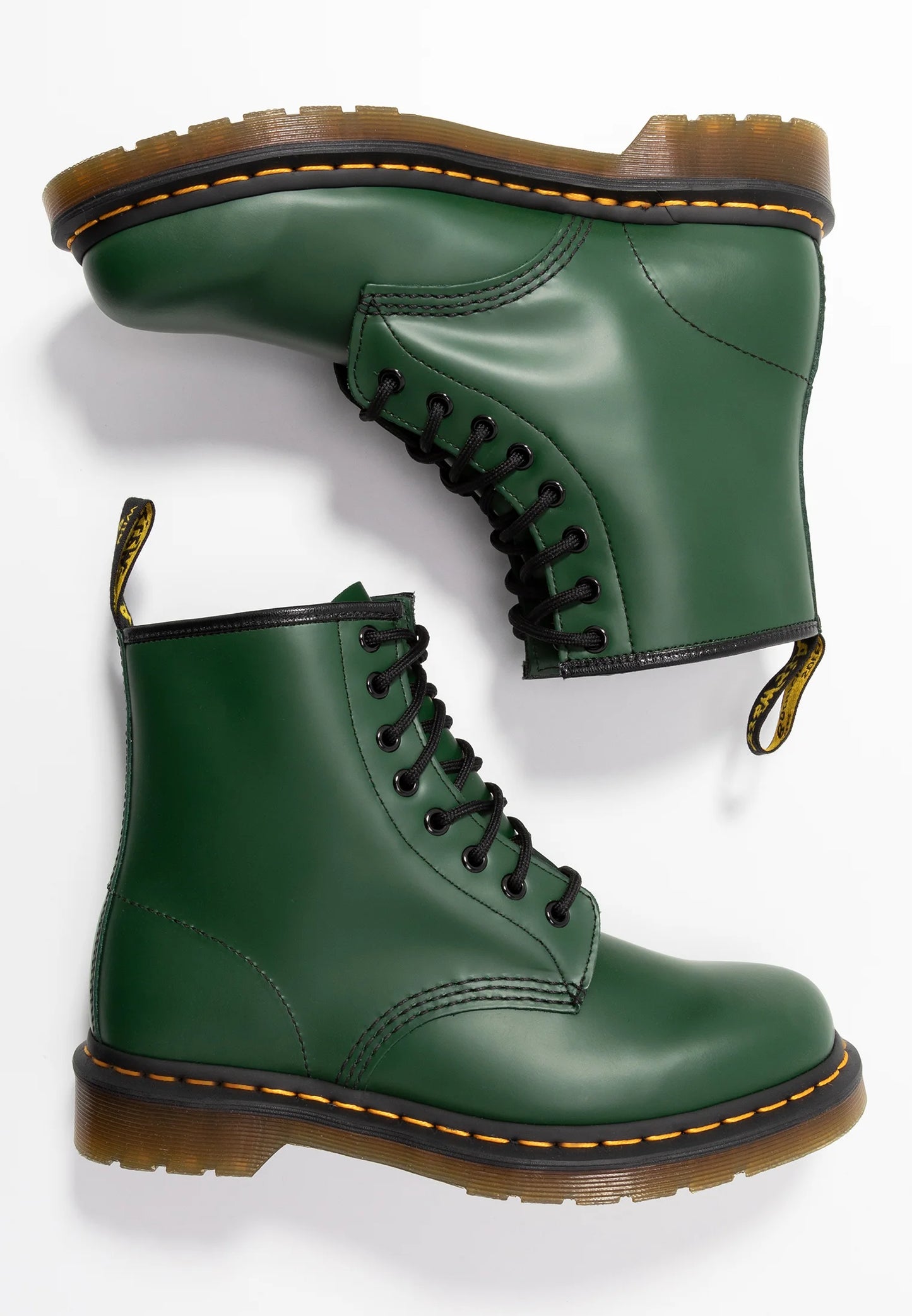 DR. MARTENS - Bottines 1460 Z BSM - Cuir smooth - Vert