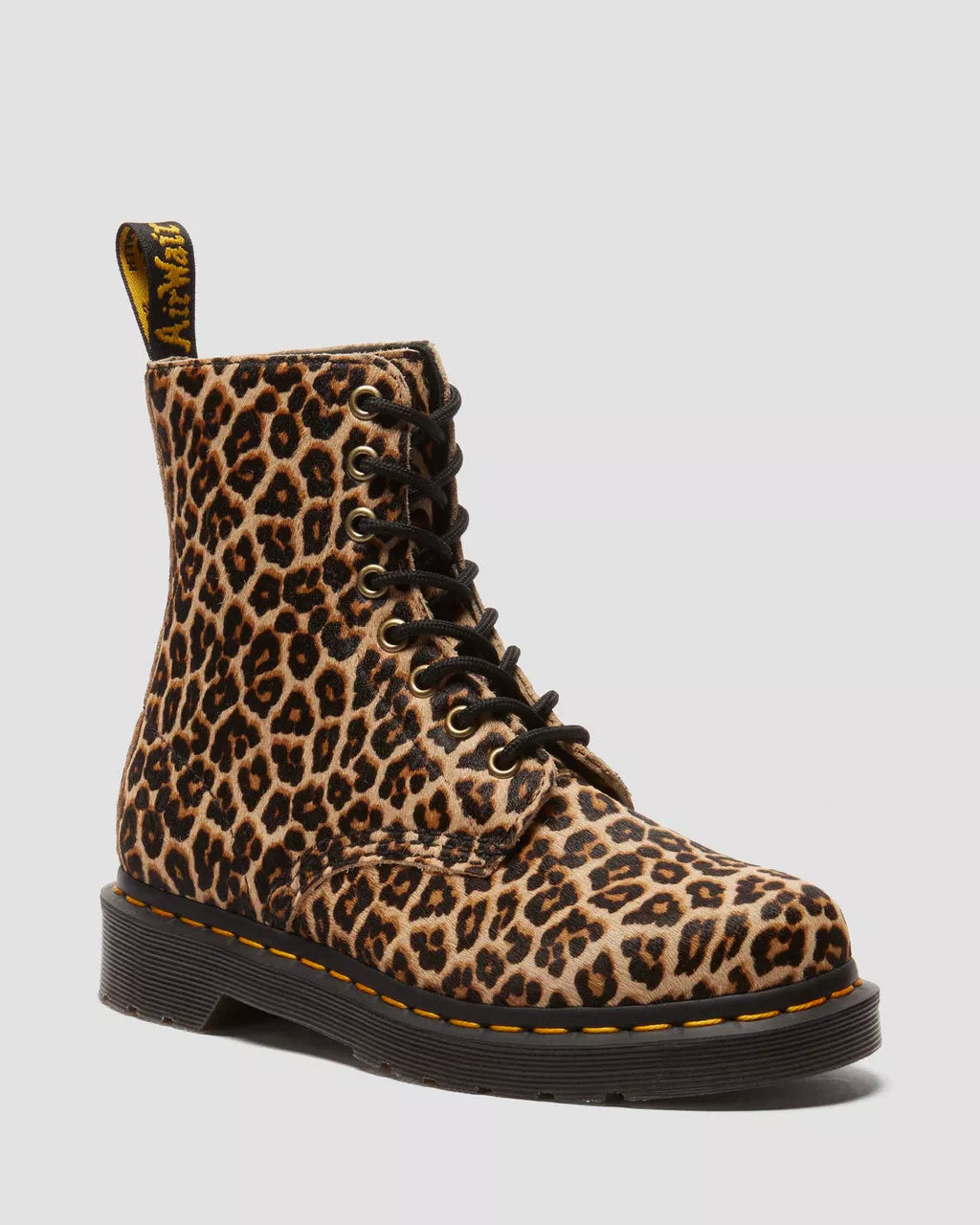 DR. MARTENS - Bottines 1460 Z LEOPARD - Noir