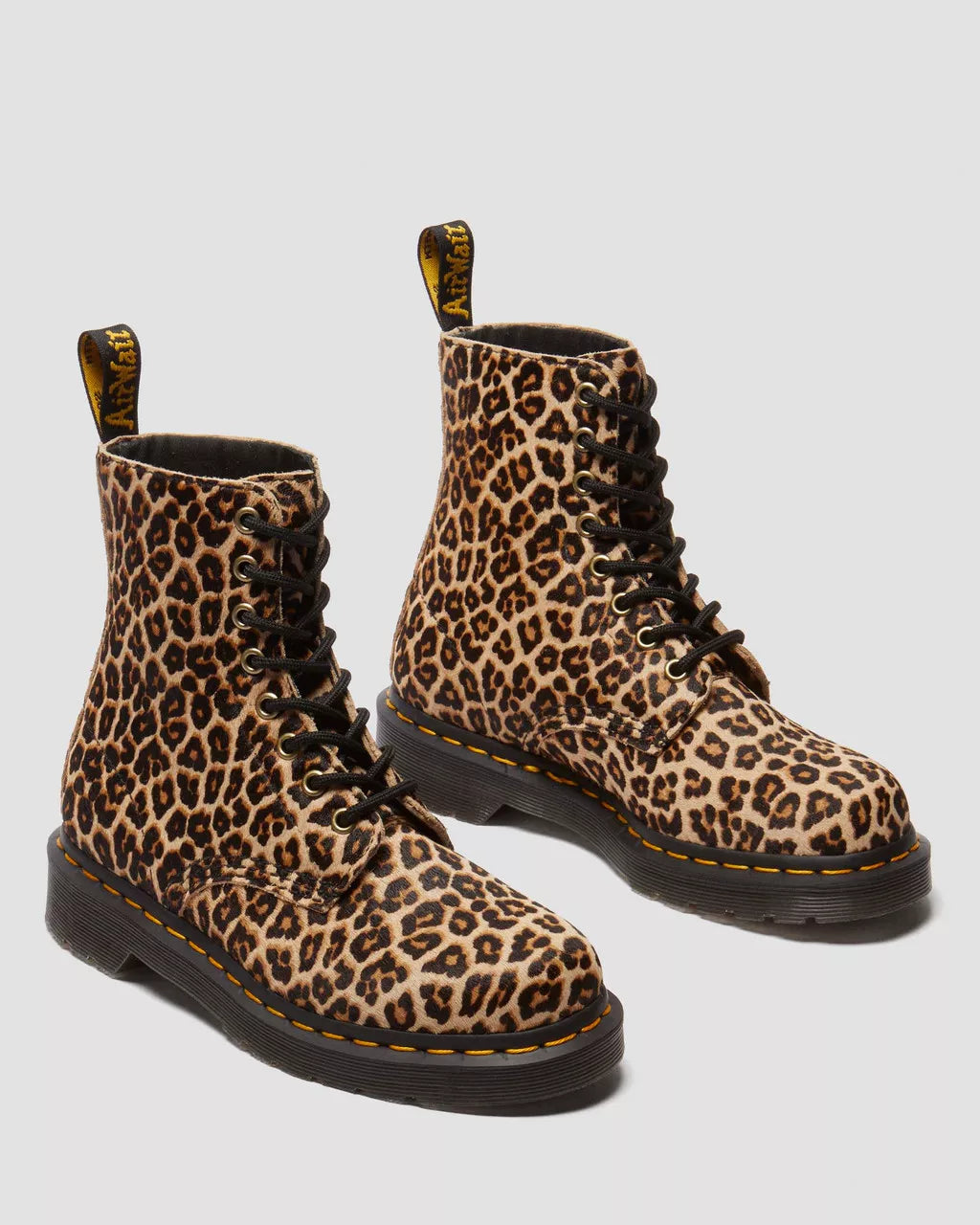 DR. MARTENS - Bottines 1460 Z LEOPARD - Noir