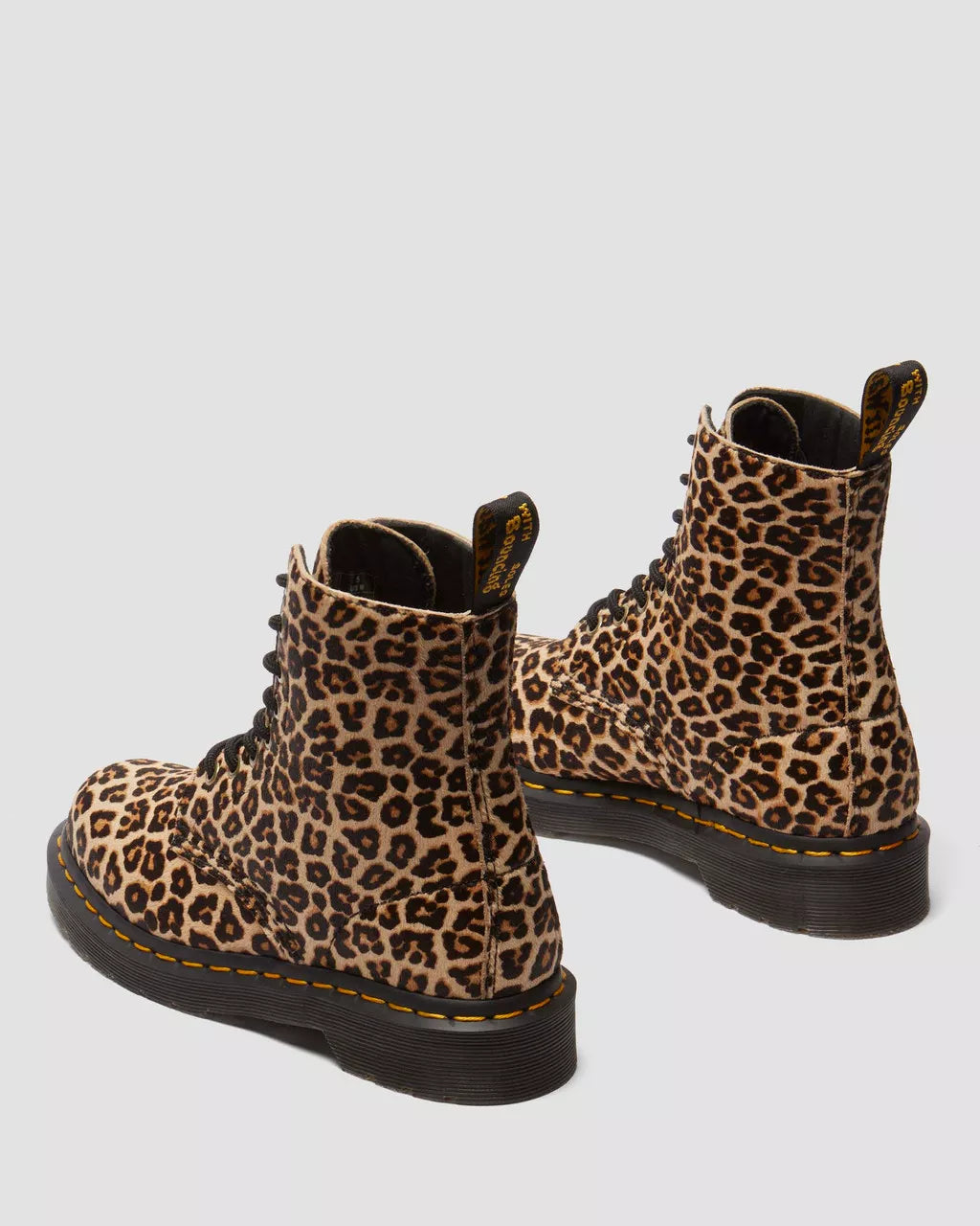 DR. MARTENS - Bottines 1460 Z LEOPARD - Noir