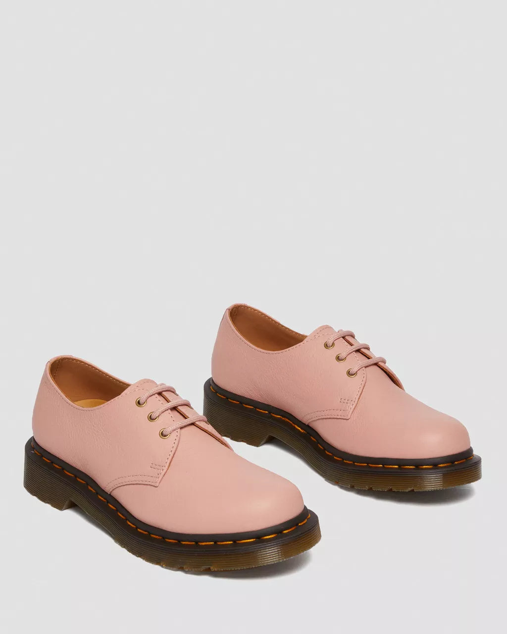 DR. MARTENS - Chaussures à lacets 1461 W VIRGINIA - Pêche