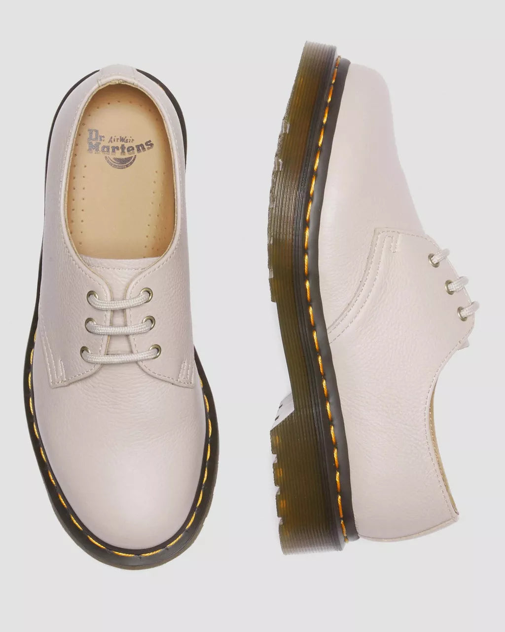 DR. MARTENS - Chaussures à lacets 1461 W VIRGINIA - Taupe