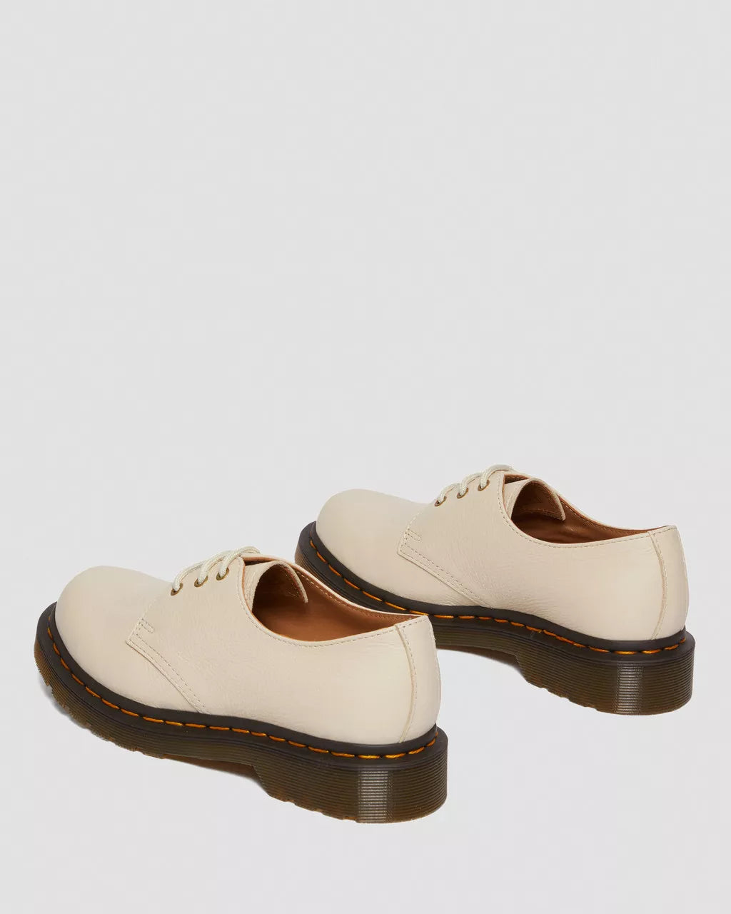 DR. MARTENS - Chaussures à lacets 1461 W VIRGINIA - Beige