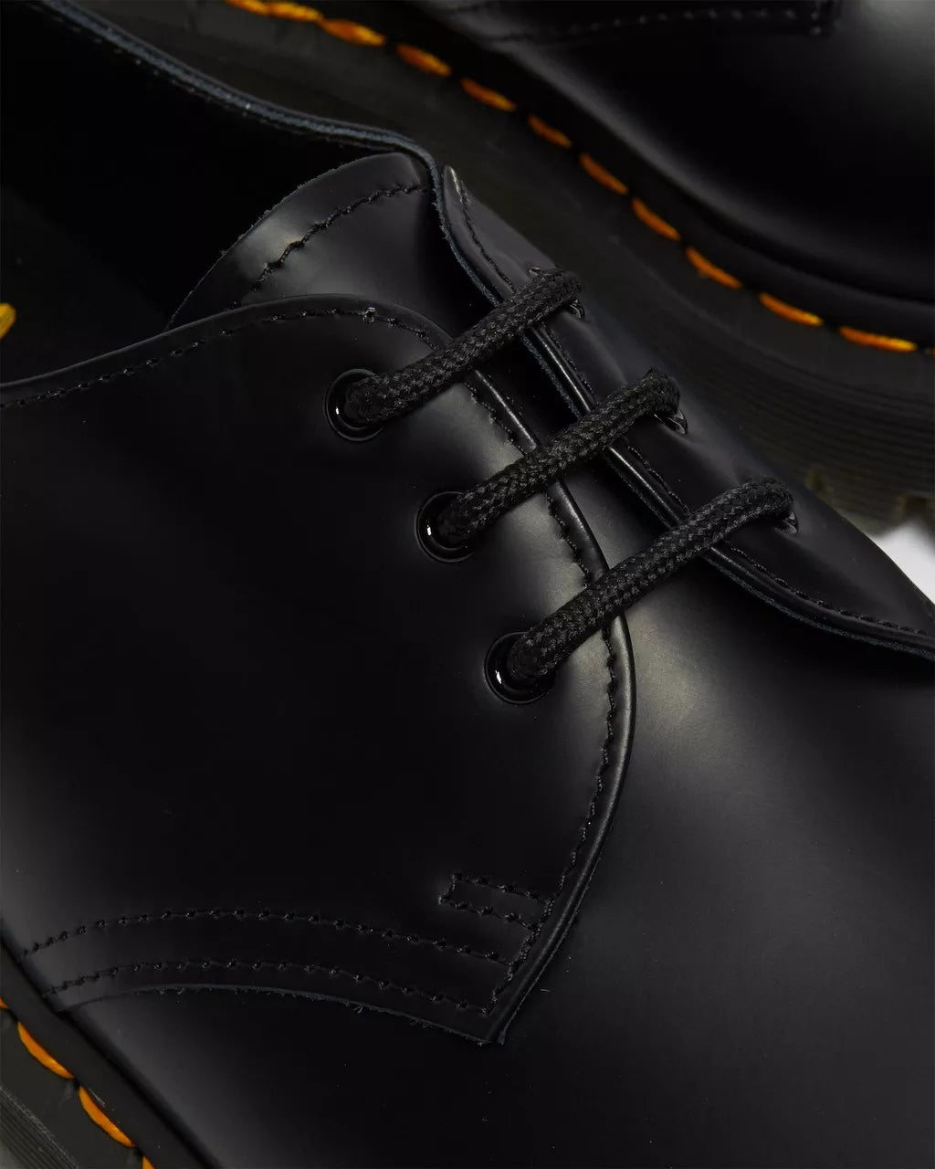 DR. MARTENS - Chaussures à lacets 1461 BSM - Cuir smooth - Noir