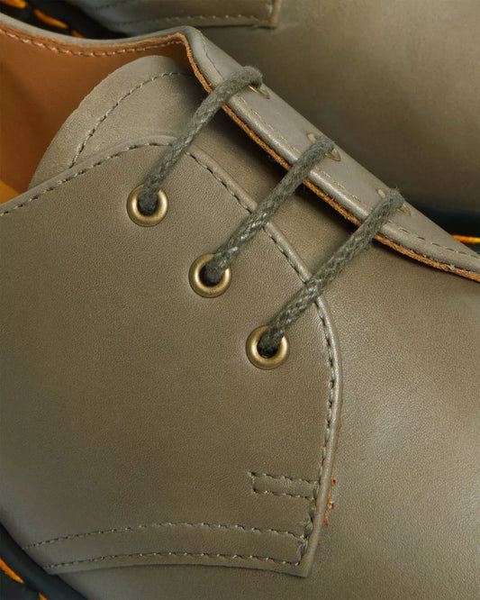 DR. MARTENS - Chaussures à lacets 1461 CARRARA - Olive