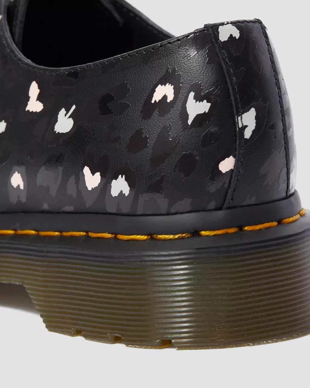 DR. MARTENS - Chaussures à lacets 1461 CUSTOM HEARTS - Noir