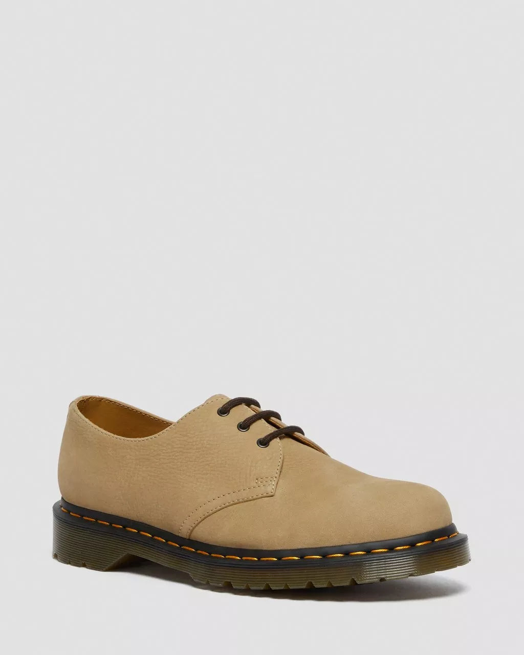 DR. MARTENS - Chaussures à lacets 1461 NUBUCK - Sable