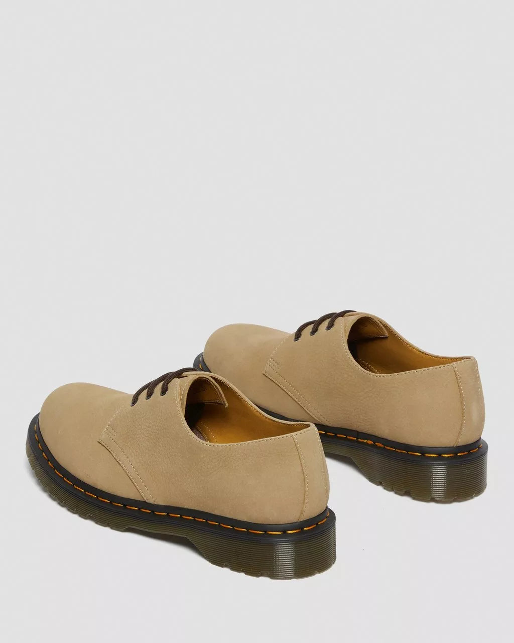 DR. MARTENS - Chaussures à lacets 1461 NUBUCK - Sable