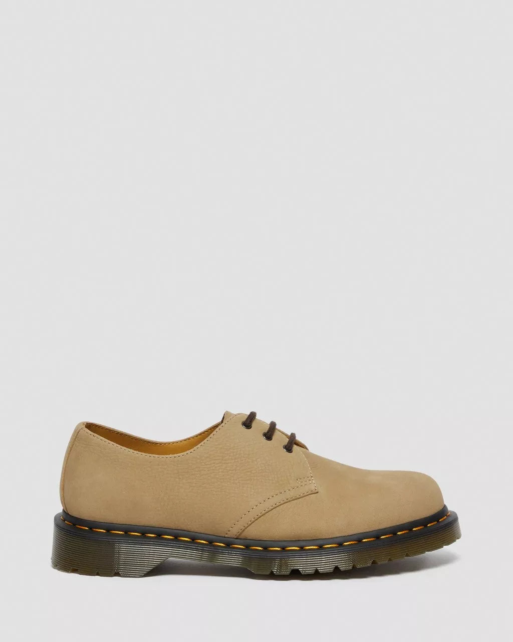 DR. MARTENS - Chaussures à lacets 1461 NUBUCK - Sable