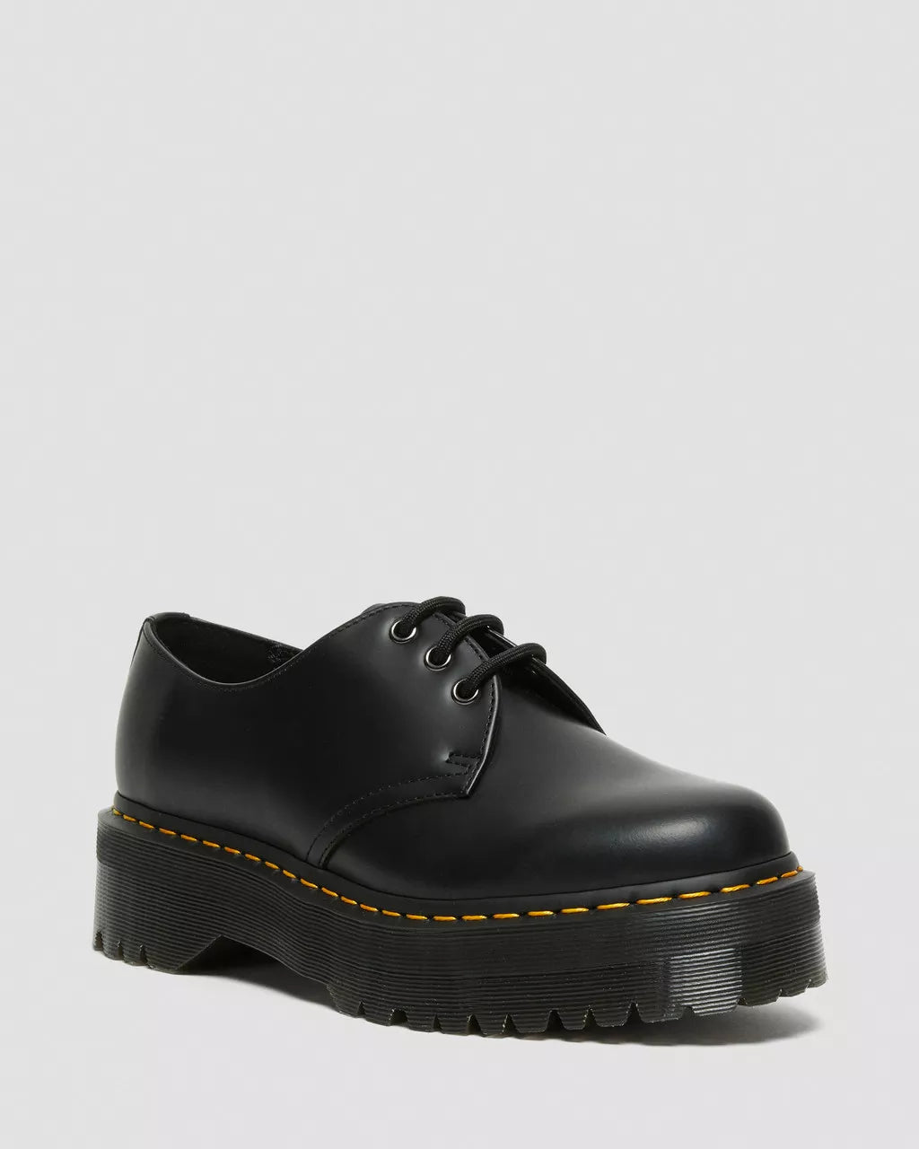 DR. MARTENS - Chaussures à lacets 1461 QUAD - Noir