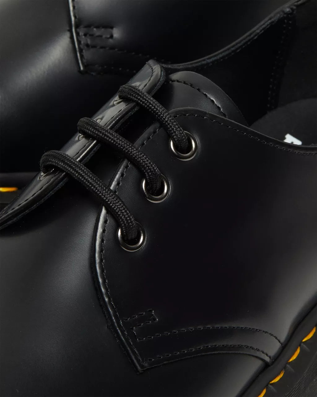 DR. MARTENS - Chaussures à lacets 1461 QUAD - Noir