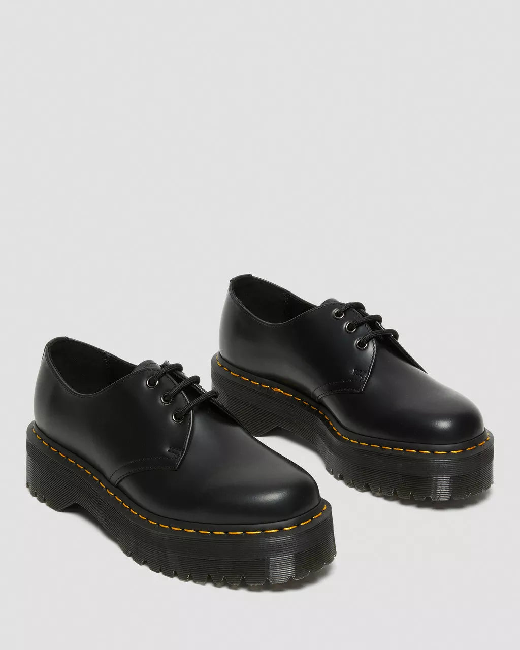 DR. MARTENS - Chaussures à lacets 1461 QUAD - Noir