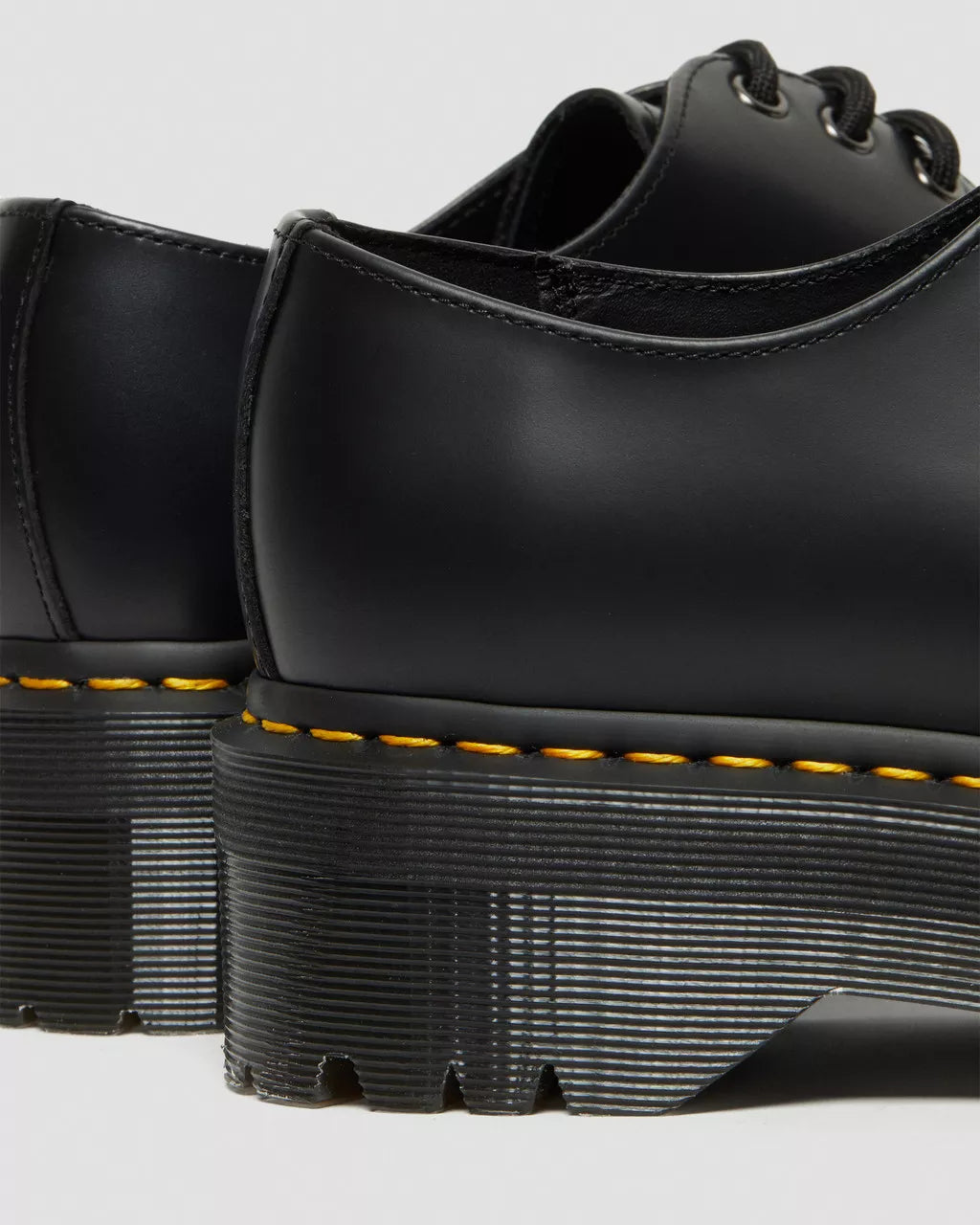 DR. MARTENS - Chaussures à lacets 1461 QUAD - Noir