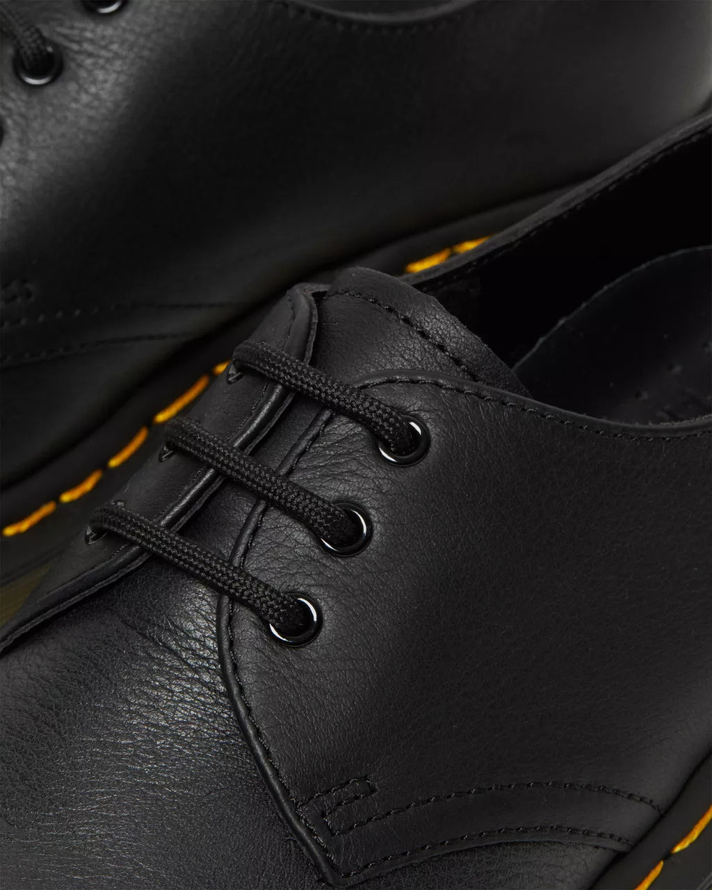 DR. MARTENS - Chaussures à lacet 1461 VIRGINIA - Noir