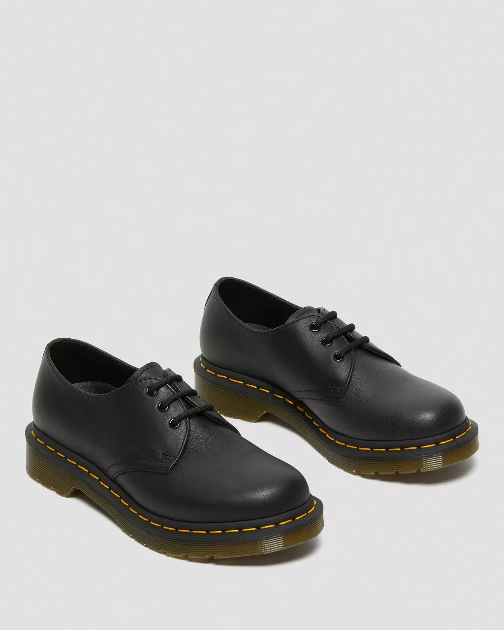 DR. MARTENS - Chaussures à lacet 1461 VIRGINIA - Noir