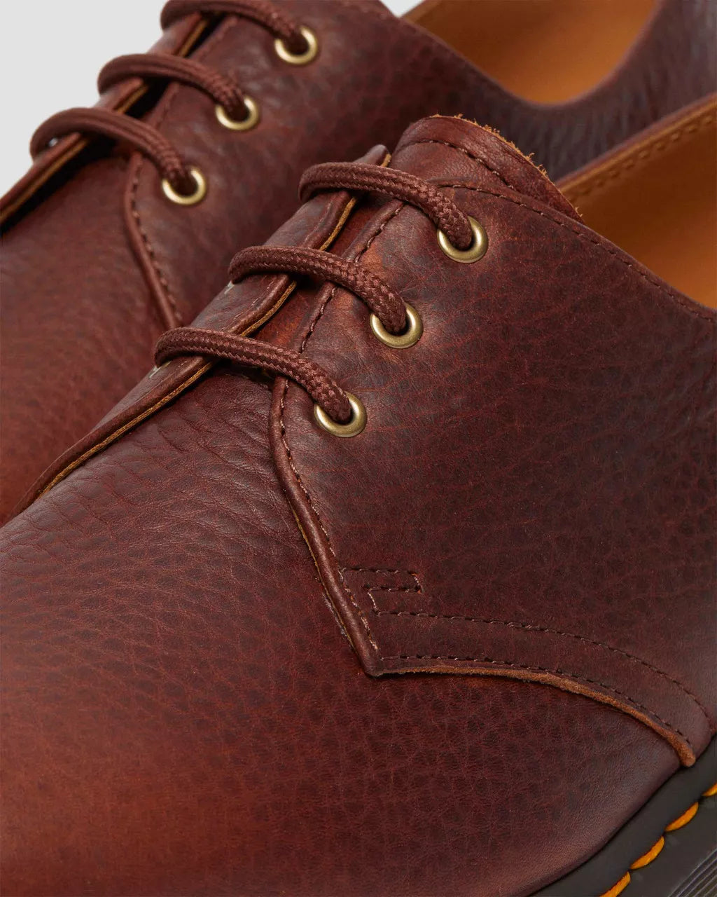 DR. MARTENS - Chaussures à lacets 1461 Z AMBASSADOR - Noix de cajou