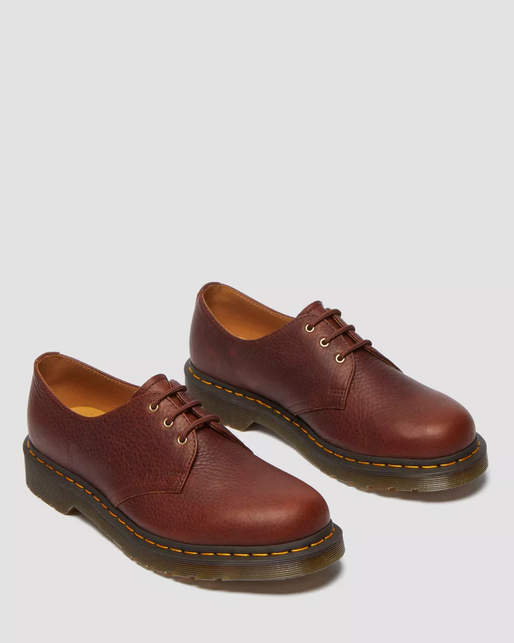 DR. MARTENS - Chaussures à lacets 1461 Z AMBASSADOR - Noix de cajou