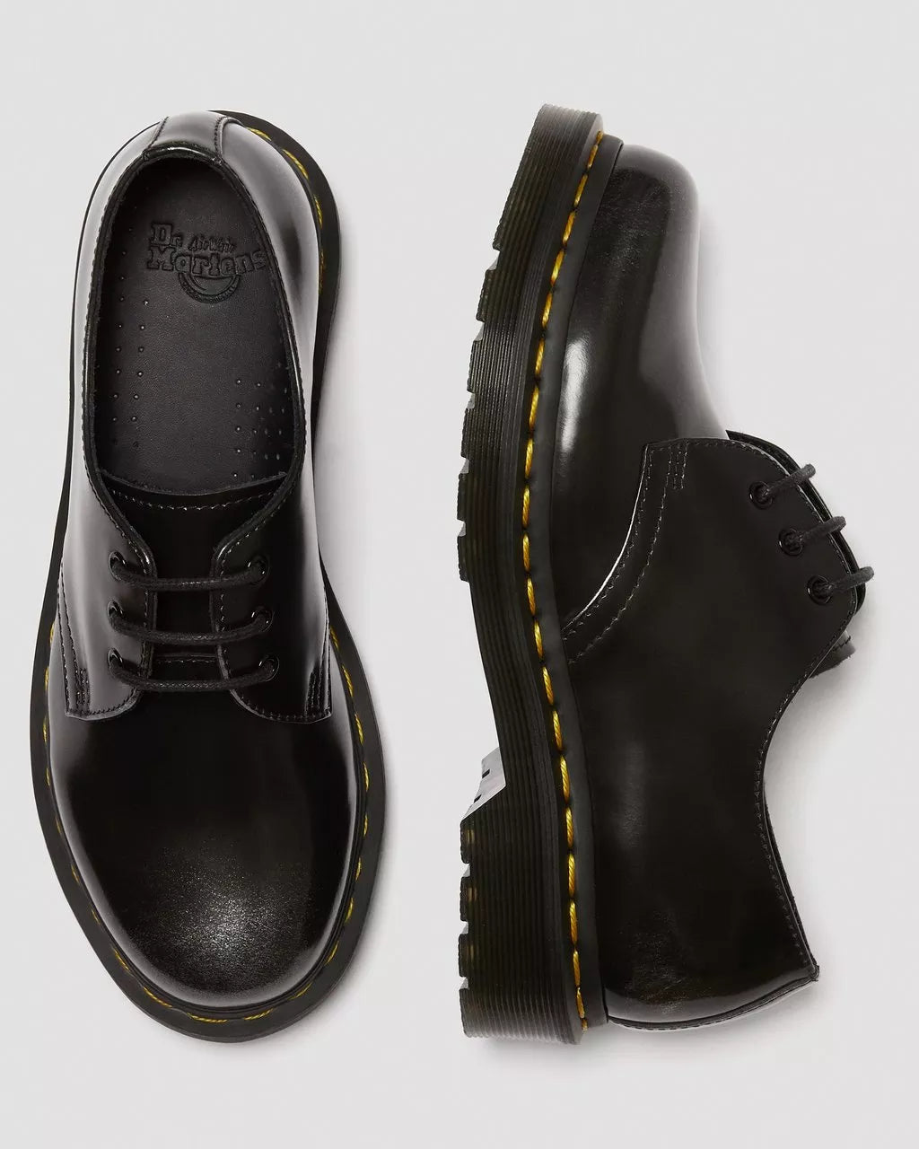 DR. MARTENS - Chaussures à lacets 1461 Z ARCADIA - Gris foncé