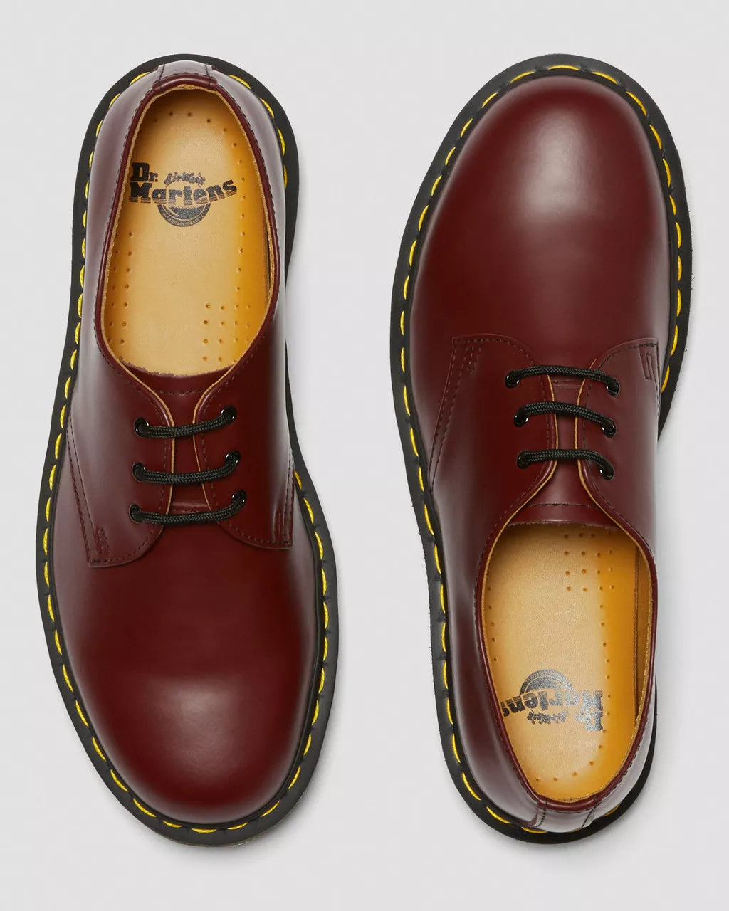 DR. MARTENS - Chaussures à lacets 1461 Z BSM - Rouge cerise