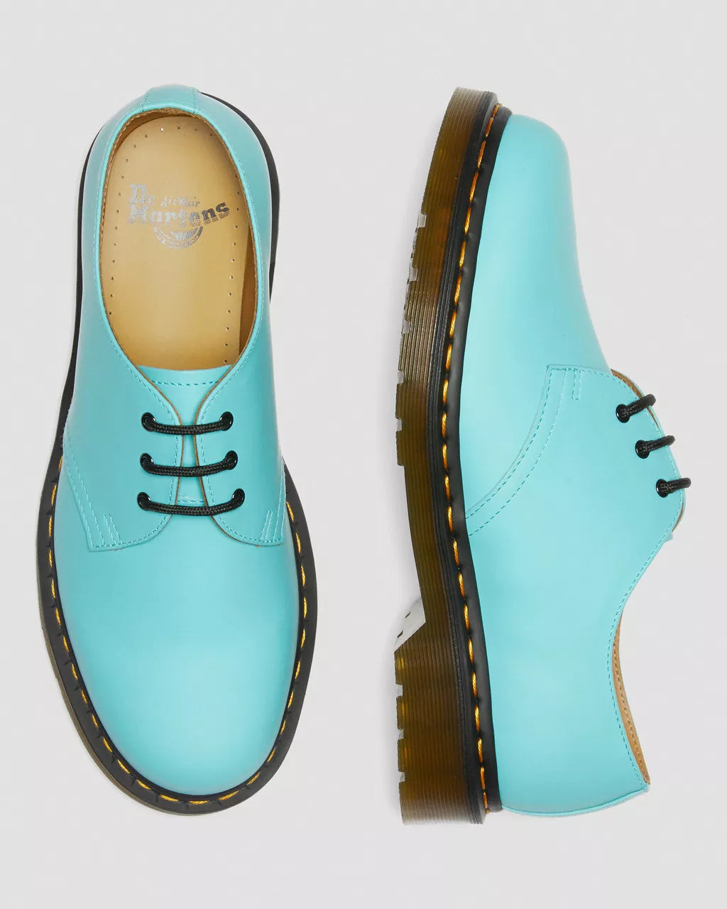 DR. MARTENS - Chaussures à lacets 1461 Z BSM - Turquoise