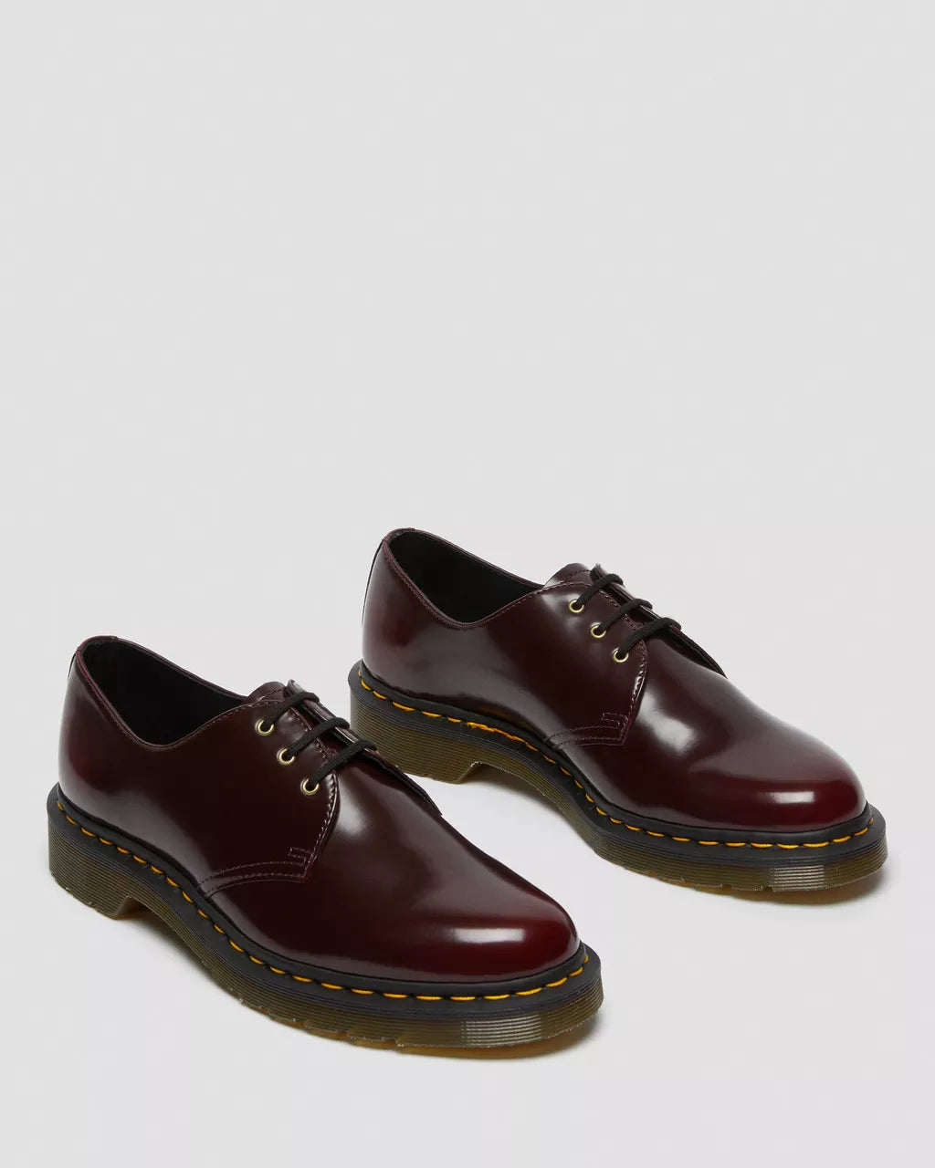 DR. MARTENS - Chaussures à lacets 1461 Z VEGAN - Rouge cerise