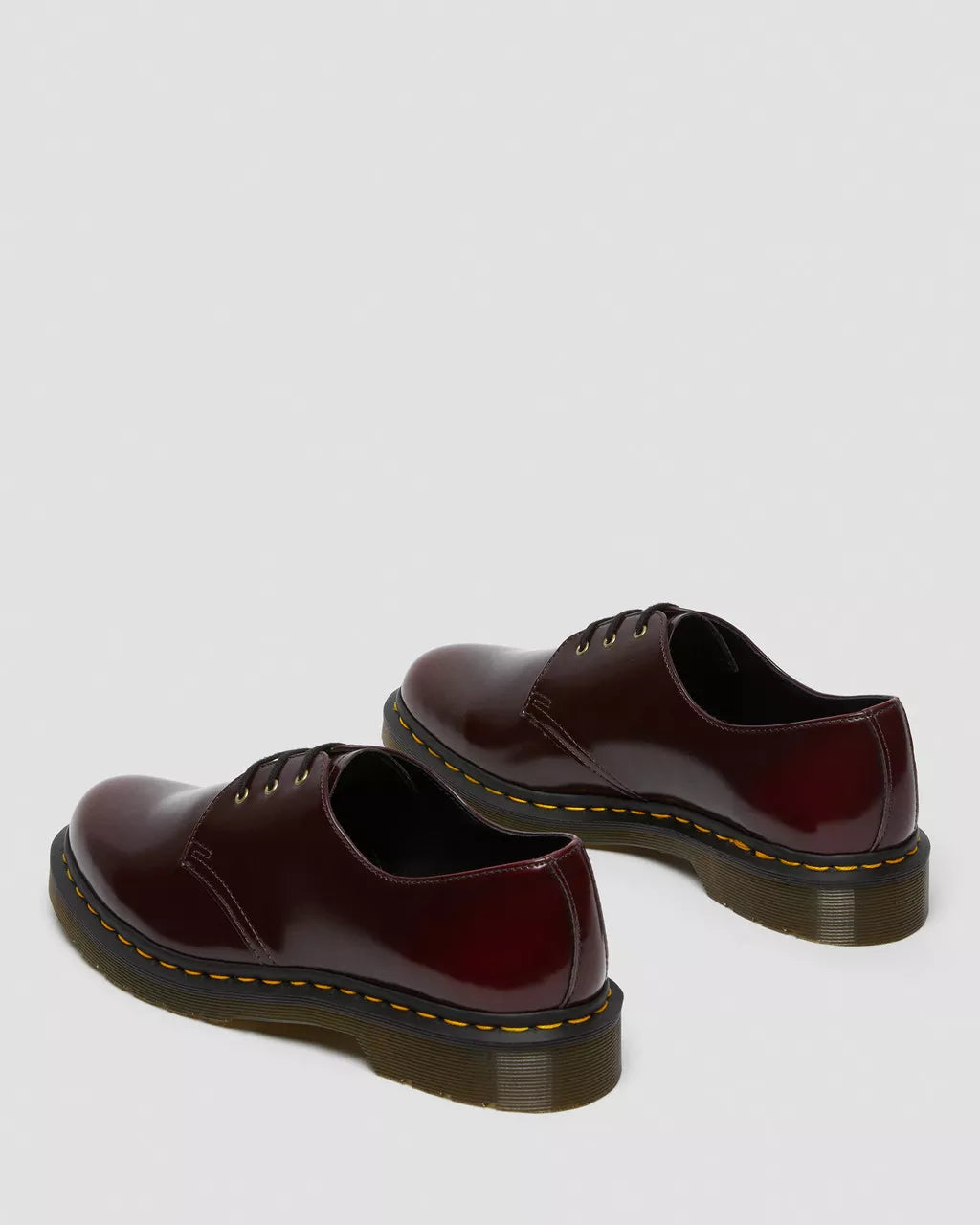 DR. MARTENS - Chaussures à lacets 1461 Z VEGAN - Rouge cerise