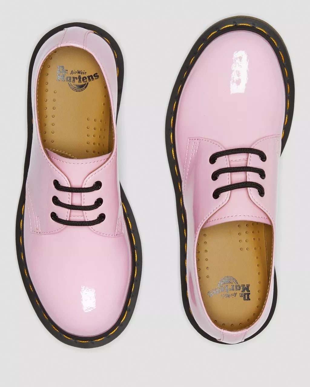 DR. MARTENS - Chaussures à lacets 1461Z FLUO - Rose