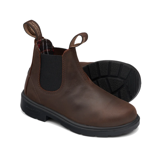 BLUNDSTONE - Boots 1468 ANTIQUE - Enfant - Antique brown