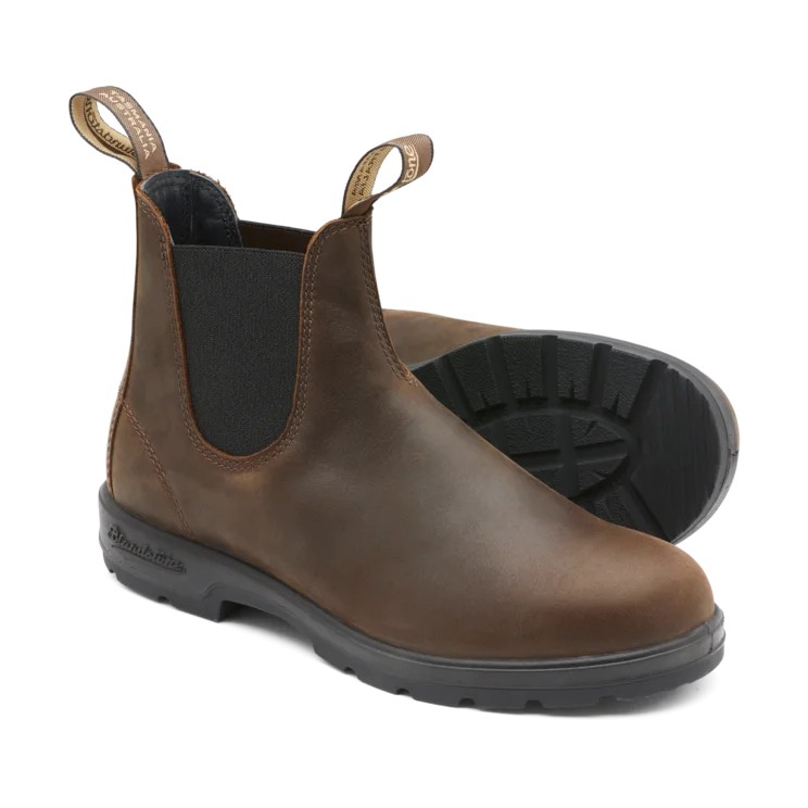 BLUNDSTONE - Boots Chelsea CLASSICS 1609 - Marron antique
