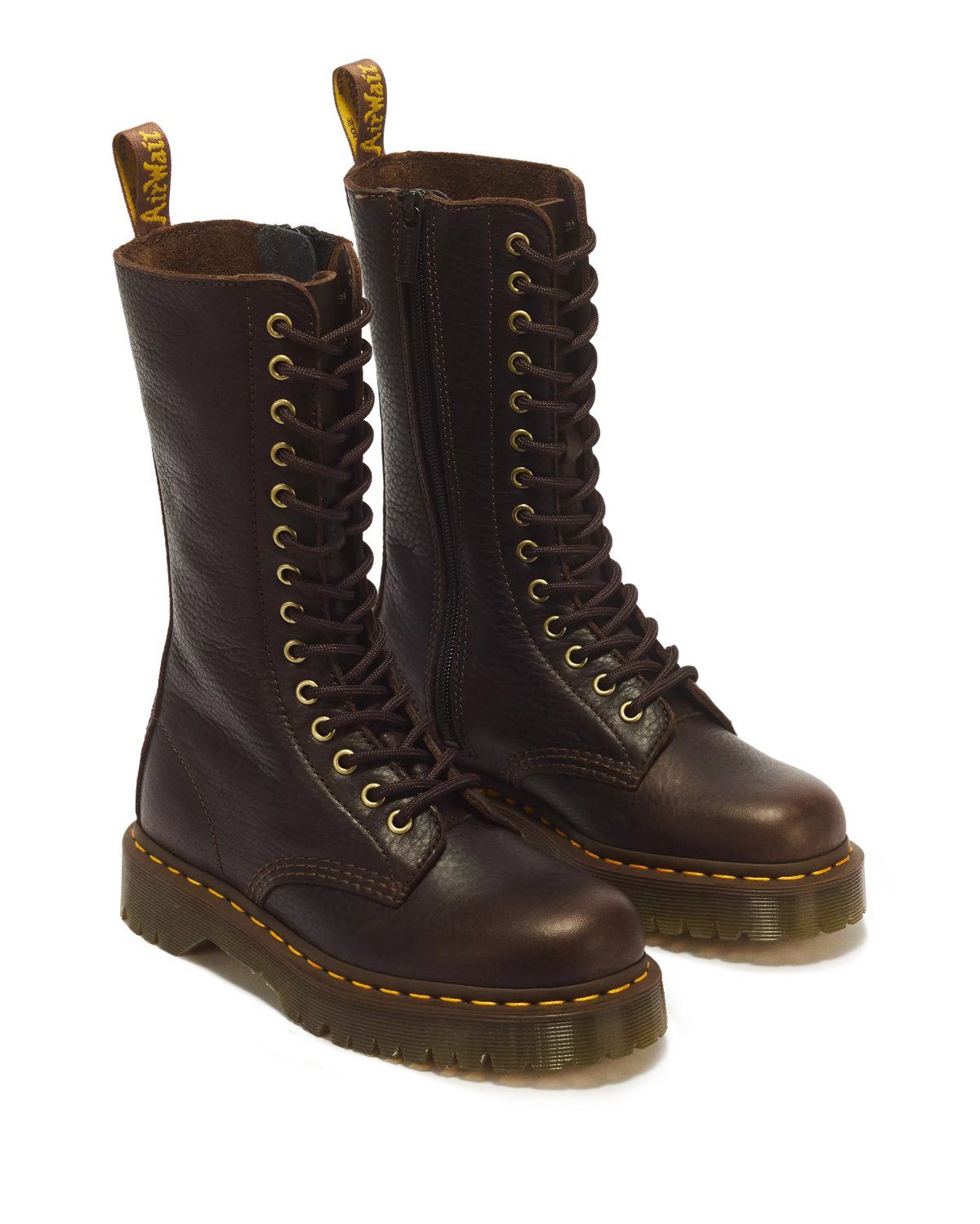 DR. MARTENS - Bottes 1B99 BEX - Cuir - Dark Brown
