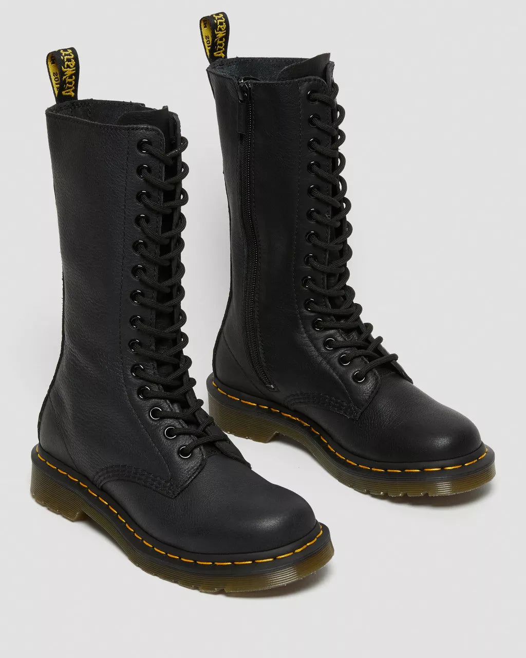 DR. MARTENS - Bottes 1B99 VIRGINIA - Cuir - Noir
