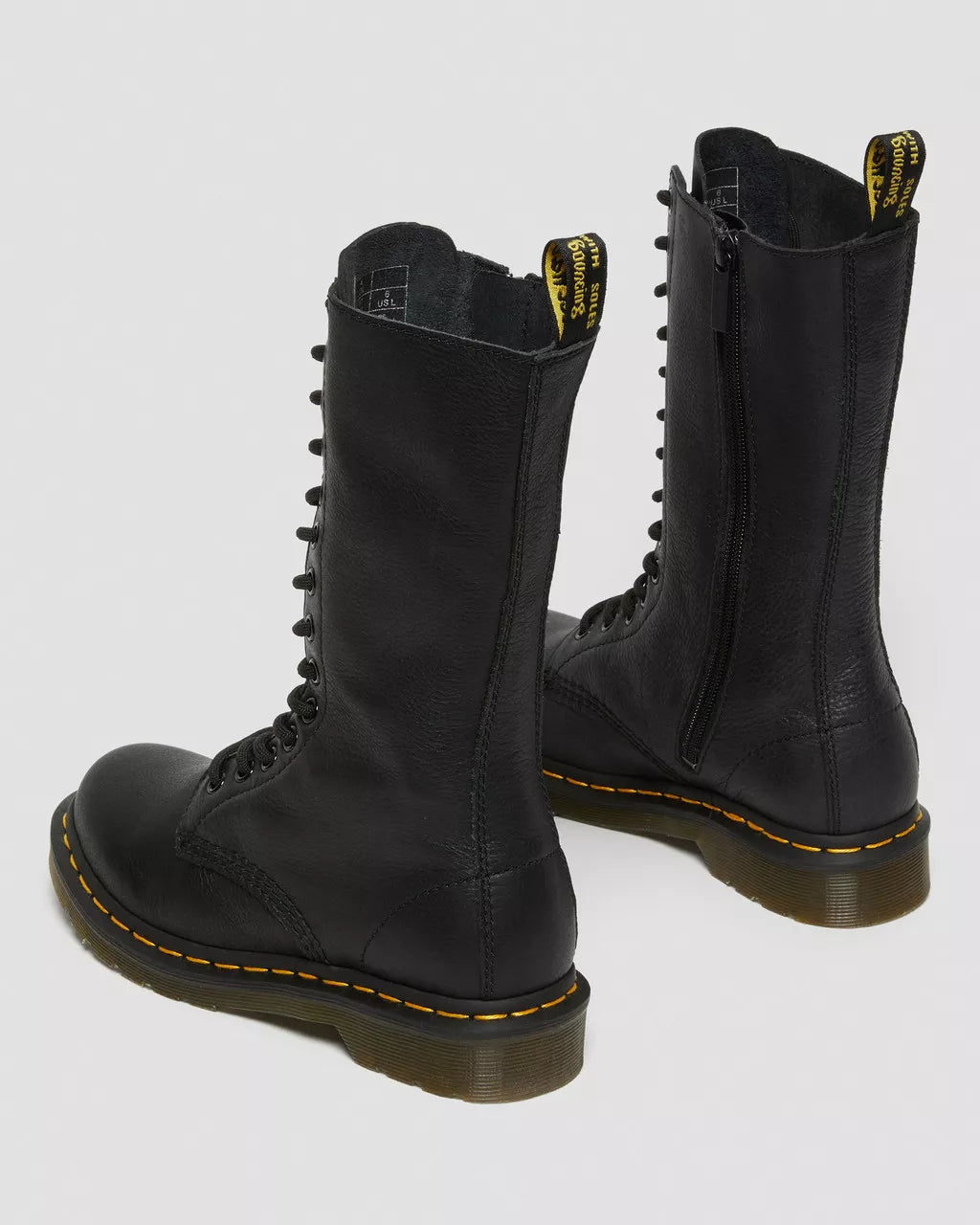 DR. MARTENS - Bottes 1B99 VIRGINIA - Cuir - Noir