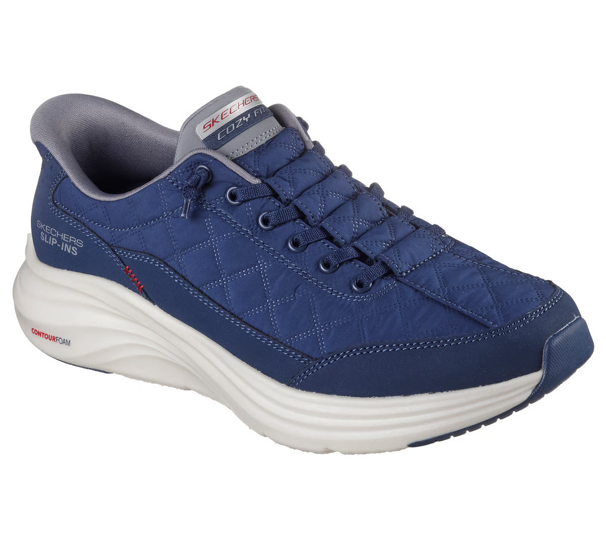 SKECHERS - Basket CONTOUR FOAM - Navy/white