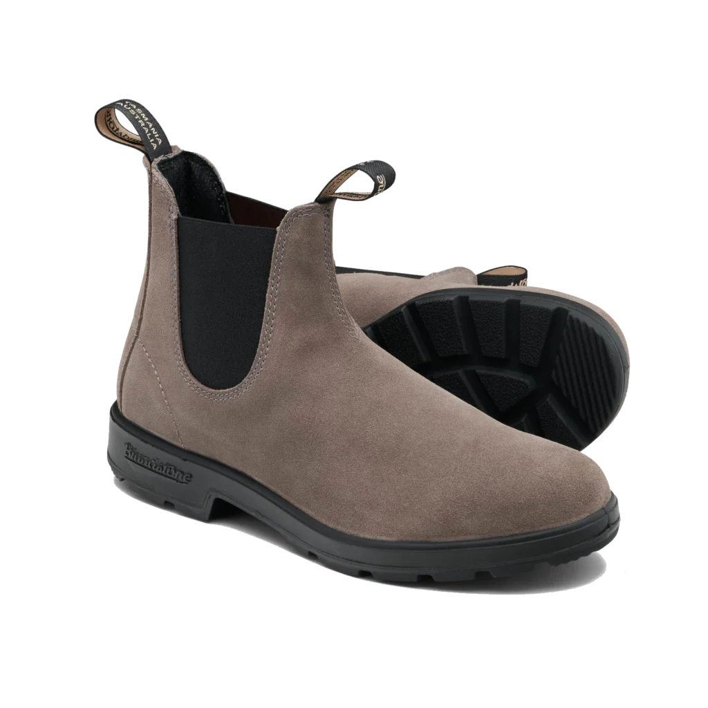 BLUNDSTONE - Boots Chelsea ORIGINALS 2407 - Suédé - Light grey