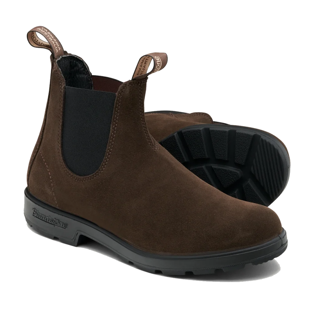 BLUNDSTONE - Boots Chelsea ORIGINALS 2410 - Suédé - Marron